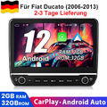 10.1" Android 13 CarPlay Autoradio für Fiat Ducato 2006-2013 DAB+ GPS 2+64GB