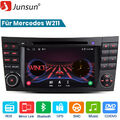 DAB Autoradio Für Mercedes-Benz E-Class W211 2002-2009 GPS Nav BT Player SD Card