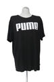 Puma Herren T-Shirt Gr. XXL schwarz Print kurzarm Rundhals Regular Shirt (20924)