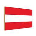 Holzschild 30x20cm Flagge Österreich Deko Geschenk