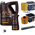 BOSCH Inspektionspaket 6 L MANNOL Extreme 5W-40 für BMW 3er 325i 330i 325xi