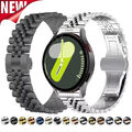 Für Samsung Galaxy Watch 7 6 5 4 40 44 46mm 3 41 45mm Active Edelstahl Armband