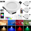 Schlau LED Einbaustrahler RGB 5W 9W Bluetooth APP Einbauleuchten Alexa Google 