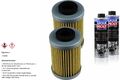 2xMANN-FILTER ÖLFILTER-H 43/2 +2xLIQUI MOLY Pro-Line Motorspülung