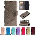 Hülle für Samsung Galaxy A10 Handyhülle Tasche Flip Case Cover Mandala