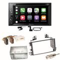 Pioneer AVH-Z3200DAB Carplay Bluetooth Einbauset für Kia Sportage JE Rio JB