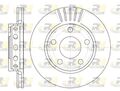 2x ROADHOUSE Bremsscheibe 6835.10 255,8mm für VW PASSAT B5 3B3 Variant 3B6 TDI