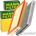 MANN FILTER INSPEKTIONSPAKET passend für SKODA FABIA 6Y VW POLO 9N SEAT IBIZA 3