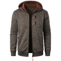 Herren Kapuzenpullover Sweatjacke Hoodie Sweatshirt Pullover Pulli Langarm Sport