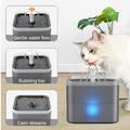 2L Haustier Trinkbrunnen Katzen Hunde Wasserspender Automatisch mit LED Licht