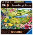 Ravensburger Puzzle 17513 - Wilder Garten - 500 Teile Holzpuzzle mit...