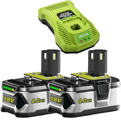 18V 9,0Ah 6,0Ah Akku für RYOBI One Plus Lithium RB18L50 P108 P104 P107 Batterie