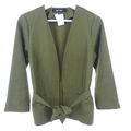 ONLY ONE Jacke Blazer Offen Jacket Khaki Grün Damen Gr. 36 S