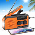 Notfall Solar Radio LED Kurbelradio FM/AM/NOAA SOS Radio mit USB Handy Ladegerät