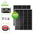 200W Solarmodul Set Solarpanel 12V PV Solaranlage Komplettset Wohnmobil Camping