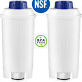 2 - 4 Wasserfilter für DeLonghi DLS C002, SER3017, 5513292811, 8004399327252