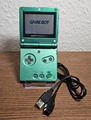 Gameboy Advance SP | GBA SP Konsole | grün | Pokemon Rayquaza | neuwertig