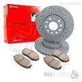 BREMBO BREMSSCHEIBEN + BELÄGE VORNE Ø300 für FORD S-MAX GALAXY VOLVO 3876035