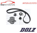 ZAHNRIEMEN-SATZ KIT SET + WASSERPUMPE DOLZ KD080 P FÜR VW POLO,CADDY III,GOLF V