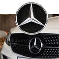 Für Mercedes-Benz Grundträger Grundplatte Stern Grill Kühlergrill Emblem