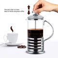 350ml Kaffeebereiter Kaffeekanne Filter French Press Kaffepresse Kaffee Kocher