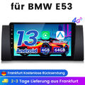 Für BMW 5er E39 X5 E53 E38 Android 13 Autoradio Carplay GPS NAVI 4+64G 8Kern RDS