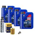 Motoröl 0W30 LIQUI MOLY 4L+HENGST Ölfilter+Cera Tec+Ölablassschraube