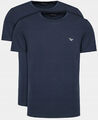 EMPORIO ARMANI Herren T-Shirt 2er Pack - Crew Neck, Rundhals