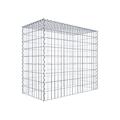 ANBAU-GABIONE Typ3 Steinkorb 100 x 90 x 50 cm, Maschenweite 5 x 10 cm, Gabionen