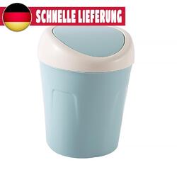 Desktop-Mini-Mülleimer, Schreibtisch-Mülleimer mit Schwingdeckel, für Couchtisch