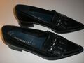 Neu Tamaris Leder Pumps Schuhe Schwarz Gr. 38