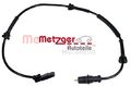 Metzger 0900689 Sensor für Raddrehzahl ABS Sensor Raddrehzahl für Renault 