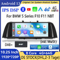 10,25" Android 13 Autoradio 8Kern 4+64G GPS Navi 4G LTE DAB+ für BMW F10 F11 NBT