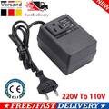 200W AC 220V zu auf 110V Reise Konverter Transformator Netzteil EU Stecker