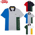 T-Shirt Herren-LACOSTE Mesh Kurzarm Polo-Hemd Fit Button-Down Polo Top M-2XL