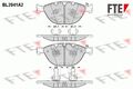 FTE Bremsbelagsatz Scheibenbremse 9010627 für BMW 5er E60 7er E65 E66 E67 E61 XJ