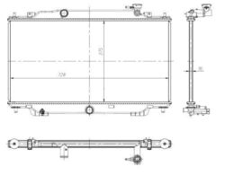 NRF Kühler, Motorkühlung 550024 für MAZDA