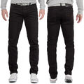 Cipo & Baxx Herren Slim-Fit Jeans Freizeit Denim Streetwear Used-Look Übergroßen