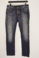 Herren Nudie Jeans Grim Tim Slim Fit Blau Bio Baumwolle W30 L30 JJC637