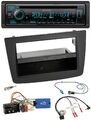 Kenwood Bluetooth DAB CD Lenkrad USB Autoradio für Alfa Mito 955 2014-2018 schwa