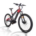 E-Bike 27,5 Zoll Elektrofahrrad Mountainbike ebike Fahrrad 9-Gang E-City Pedelec