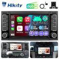 DAB+ 4+64GB CarPlay Android 13 Radio Für VW Touareg 7L, T5 Multivan Transporter