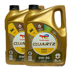 TOTAL Quartz INEO First SAE 0W-30 Motorenöl PSA B712302, PSA B712312, 2x5 Liter