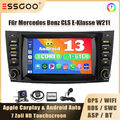 Autoradio CarPlay 4+64G KAM Für Mercedes Benz E-Klasse W219 GPS NAV BT Android13