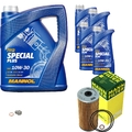 MANN-FILTER Ölfilter MANNOL 9 L 10W-30 Special Plus für Mercedes-Benz SL
