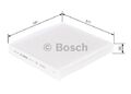 BOSCH 1 987 432 115 Innenraumfilter Filter Pollenfilter für HONDA