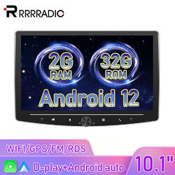 1 DIN 10.1 Zoll Autoradio Android 13 GPS NAVI CarPlay DAB+ Bluetooth USB WiFi
