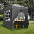 Pavillon Faltpavillon 2x2m/3x3m/3x4m/3x6m/3x9m Pop Up Partyzelt UV-Schutz 50+ DE