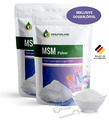 MSM PULVER 1 Kg, Premium, Methylsulfonylmethan 99,9% Reinheit, Schwefel 34%
