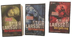 Stieg Larsson Millennium Triologie Verblendung Vergebung Verdammnis Buch | Gut